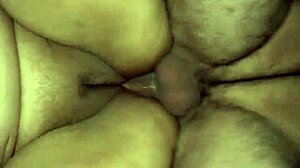 devouring stepmom's juicy pussy on all fours then pounding till she cums hard