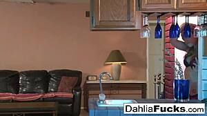 hot blonde teen pornstar masturbates on desk