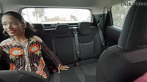 Carioca Ninfeta Fucks Couple Raw In Woods Caught