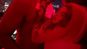 hot tattooed alt girl submits to monster big black cock rough anal