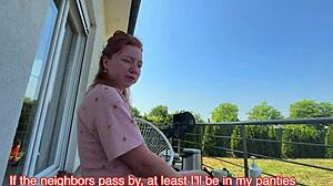 i risked public fuck with redhead deepthroat cum on face