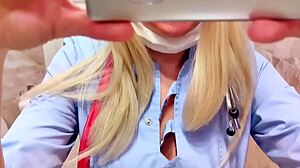 Nurse caught masturbating in toilet gives patient prostate massage with gloves