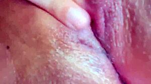 penetrating my wet pussy with fingers up close 😍💦🔥