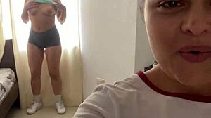 Lesbian Surprise On Neighbors Phone!