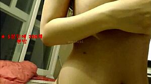 Bagel Soo Strips Teasing in Korean Skirt Play