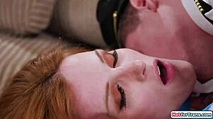 Shemale Carrie Emberlyn Anals Captain Bareback!