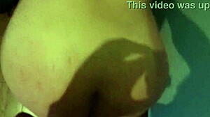bbw anal creampie swap ends with gaping asshole farting cum homemade