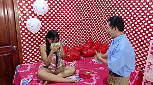 Valentine's Day Dripping Wet Latina Fuck Fest