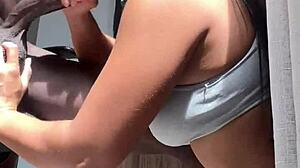 big booty brunette scores with stepbro homemade! 🍑😈 nysdel