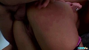Kinky Asian Rose Takes Double Cock Penetration in Her Tight Twat Threesome