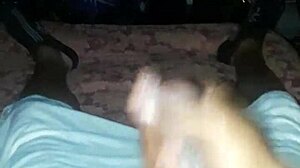 late night homemade bbc stroke nut explosion