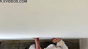 Blonde Glory Hole Slut Deepthroats Stranger's Monster Cock