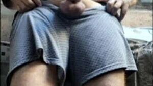 Naughty Wolf28 Flashes Huge Cock in Wild Exhibitionist BDSM Videos!