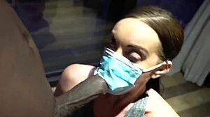 omg these two masked milf whores slurping big black cocks through masks... sloppy deepthroat facial incoming!
