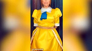 redhead penny pax teases with dildo in roleplay