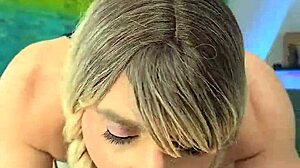 my real swedish blonde smokeshow wife sneaks a naughty watch session