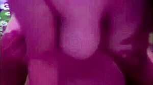 inday gets face creampied by huge cock after shower balloon play!