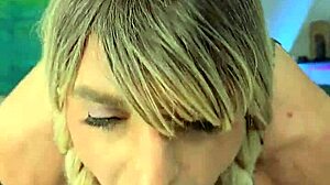 my real swedish blonde smokeshow wife sneaks a naughty watch session