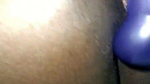 black whore spreads cheeks for smooth teasing anal masturbation play