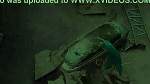 i love hatsune miku's nude cat costume boobs