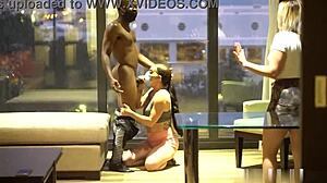 omg these two masked milf whores slurping big black cocks through masks... sloppy deepthroat facial incoming!