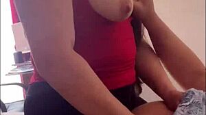 😍 latina wife rides hubby's best friend creampie in juicy curvy cowgirl action