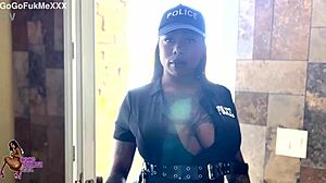 we went gogo and fucked the police in ebony cosplay creampie chaos 😵‍💫