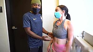 omg these two masked milf whores slurping big black cocks through masks... sloppy deepthroat facial incoming!