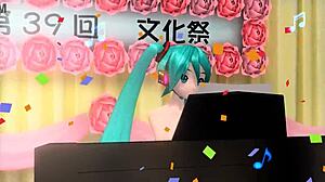 Hatsune Miku nude mod reveals big tits ass goddess body fully