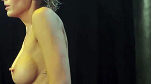 smoking HOT big BOOBED teen boxer natalie mae strips for NUDE workout!