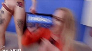 first dap gangbang rips clothes, milks my gaping holes