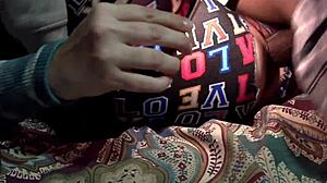 Stepsis Cheats Takes College Friend Creampie Inside!