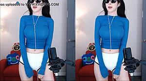 cute korean big tits girl dances sexy on stage teasing every move