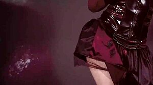 harley quinn slut facefucked slapped roughly in comic parody cosplay