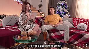 After-work massage gets her dripping wet for hardcore fucking! 💦😈🍆