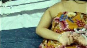 Modeling high heels short dress flashing sweet college panties!