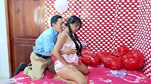 Valentine's Day Dripping Wet Latina Fuck Fest