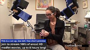 tsayyyy humiliating lilly hall in latex heels and handcuffs backstage