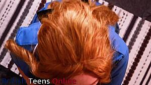 hey this british redhead student nurse really sucks her patient's cock good in the hospital...