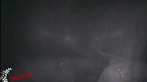 Girlfriend sucks and fucks through glory hole in erotic cabin full video