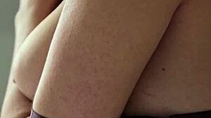 Cute Asian Li Moon Strips Sexy Lingerie Reveals Shaved Pussy Relaxing