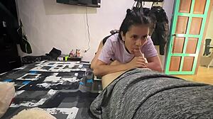 stepsis fuck turns wild creampie nearly caught voyeur style