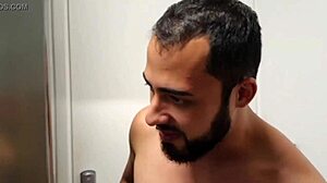 brunette latina milf starts anal in kitchen homemade 🔥😈