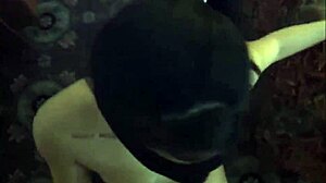 i blindfolded the old neighbor for anal sex