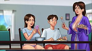 Playing summertime saga part 141 with hot teen adventures