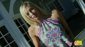 blonde plugs her girl's pussy teases asshole nonstop