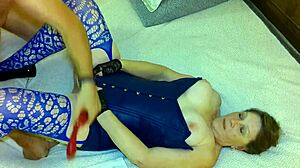 granny blues vibes pussy to wild cum! 🔥💦😍