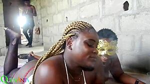 she begged to fuck my husband with her fat ebony ass bent over