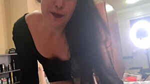 Rough Ass-To-Mouth Slut Swallows Huge Cum Mouthful