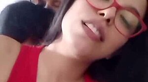 Brunette Latina Wife Bent Over Doggystyle by Husband's Best Friend POV